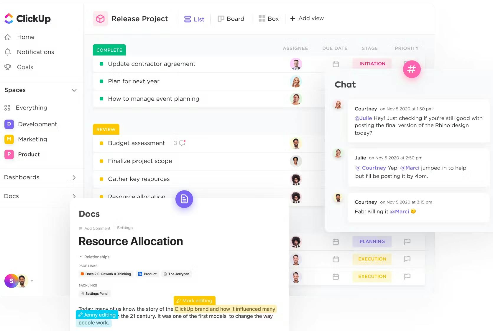 Capacity planning tools and software - ClickUp