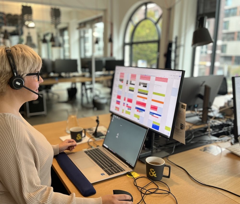 Maike Jahnens is the head of financial operations and capacity management at Scholz & Friends Commerce