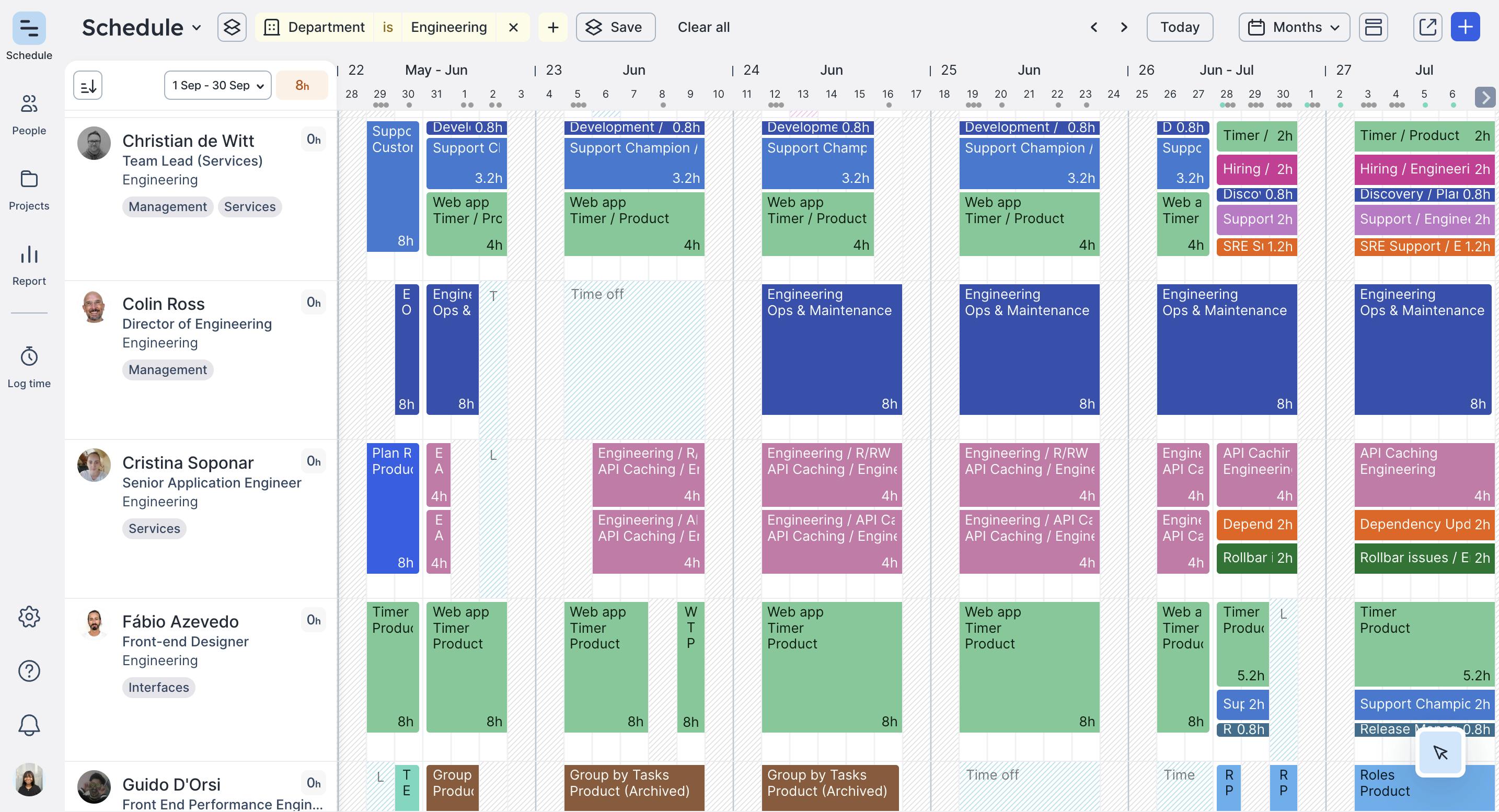 Resource allocation in Float