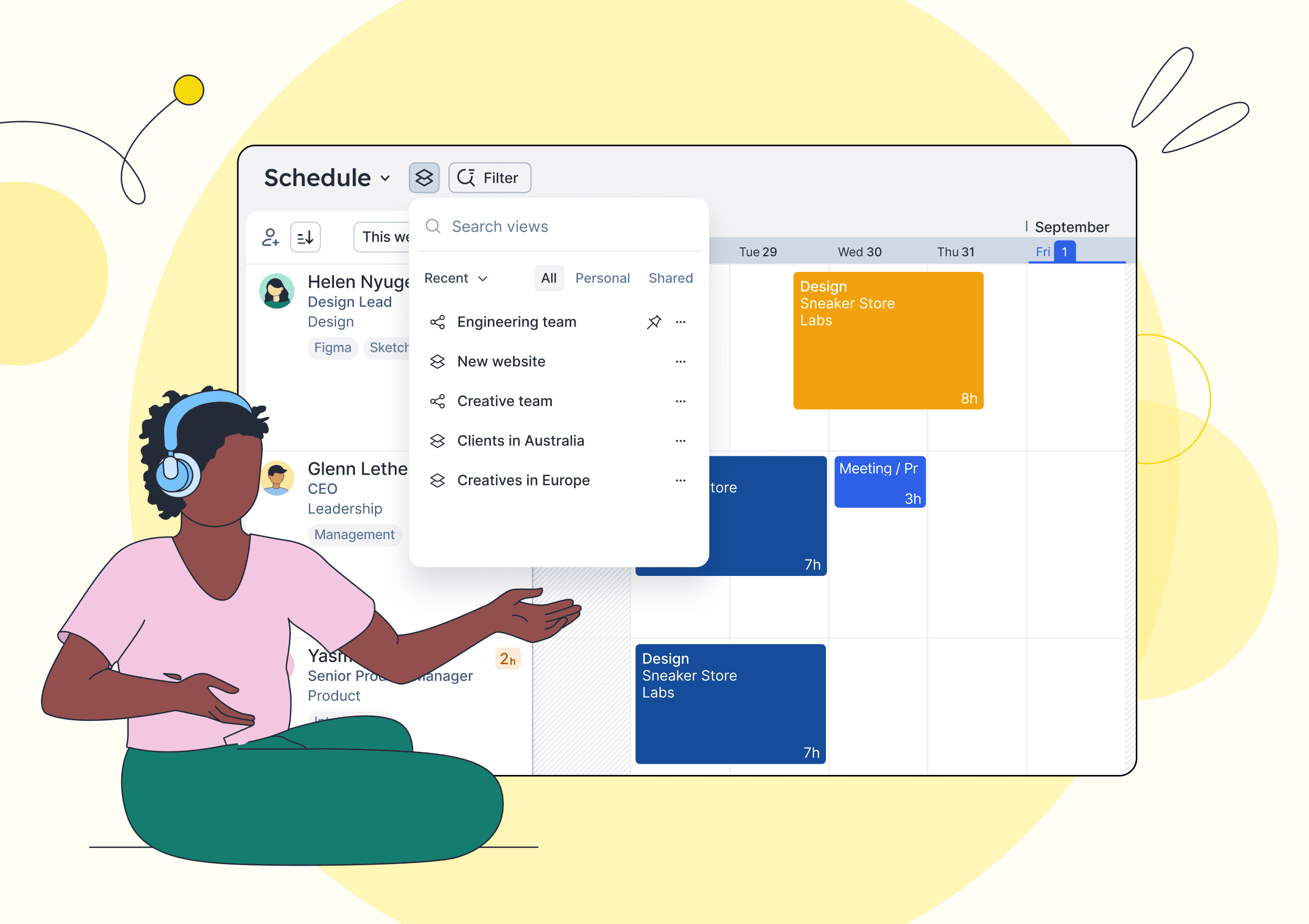 Saved views hero post