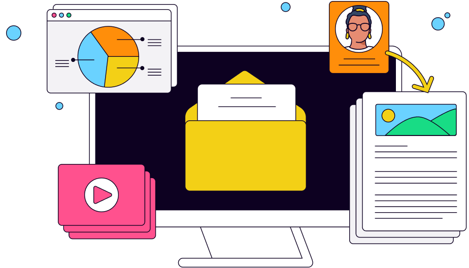 Subscription email illustration